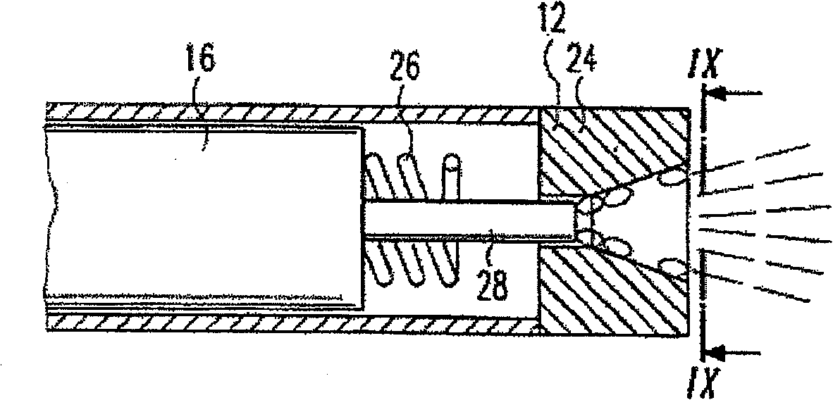 Water jet surgical instrument