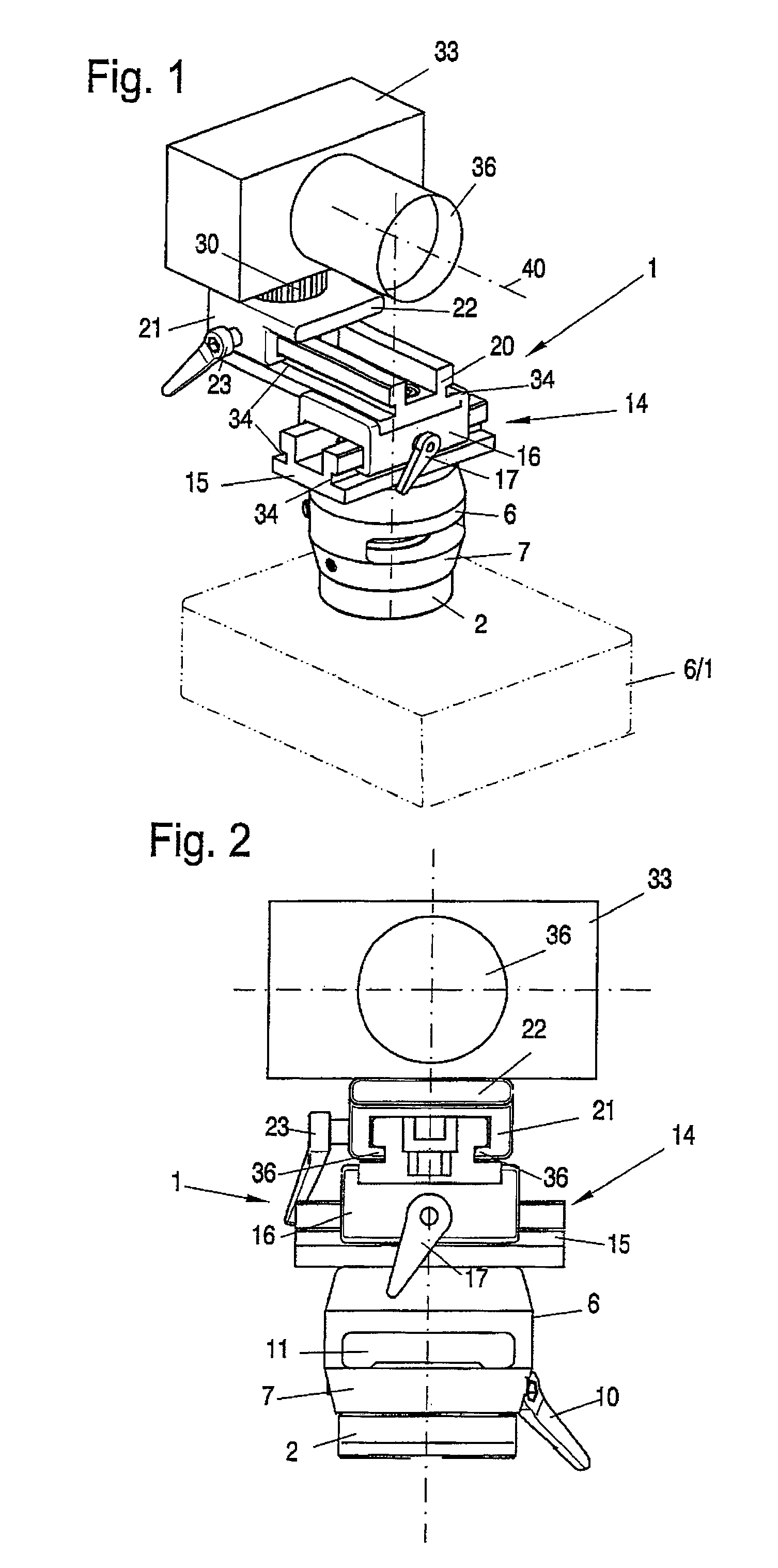 Camera holder for stand