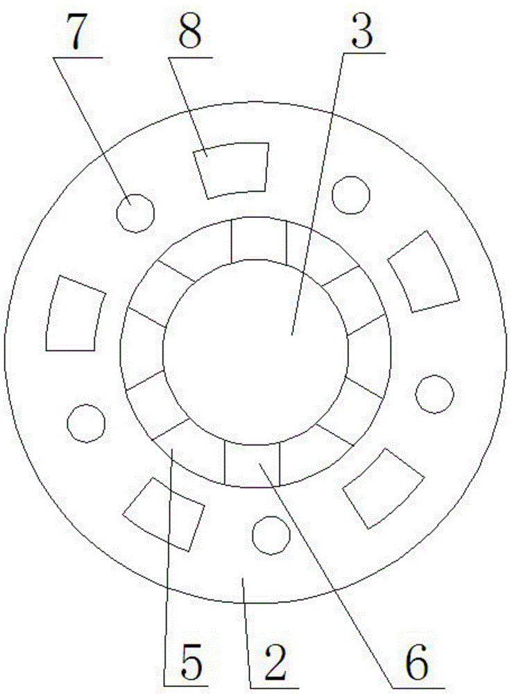 Automotive brake flange