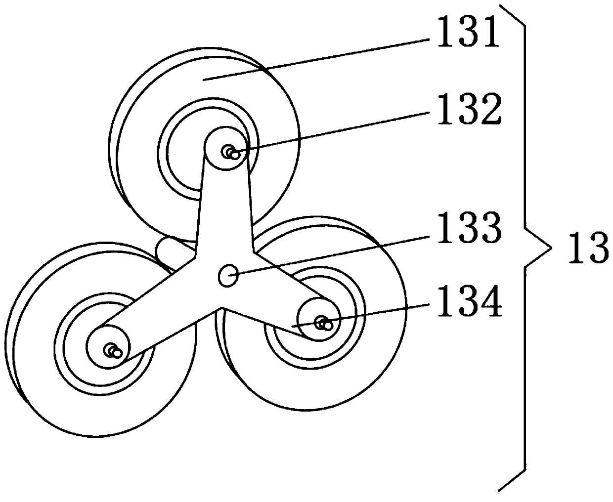 Auxiliary carrying device for office supplies