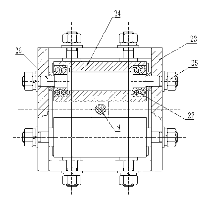 Reinforcement steel bar no-twist straightening shearing machine