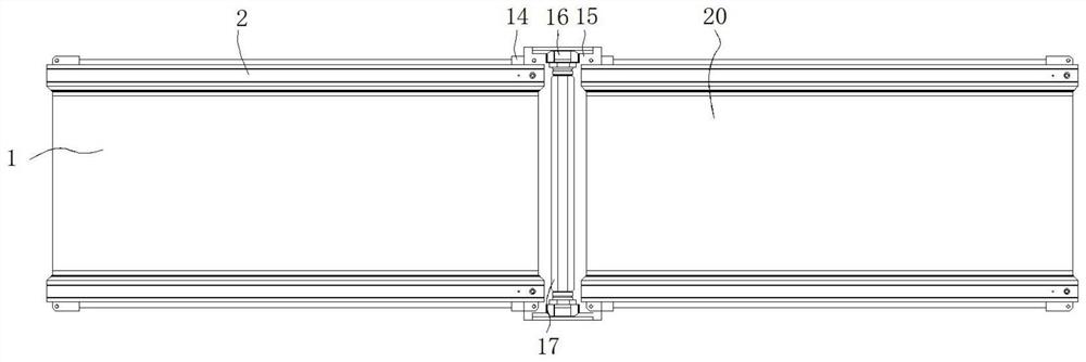 Transmission device convenient to adjust for intelligent robot of prefabricated assembly factory