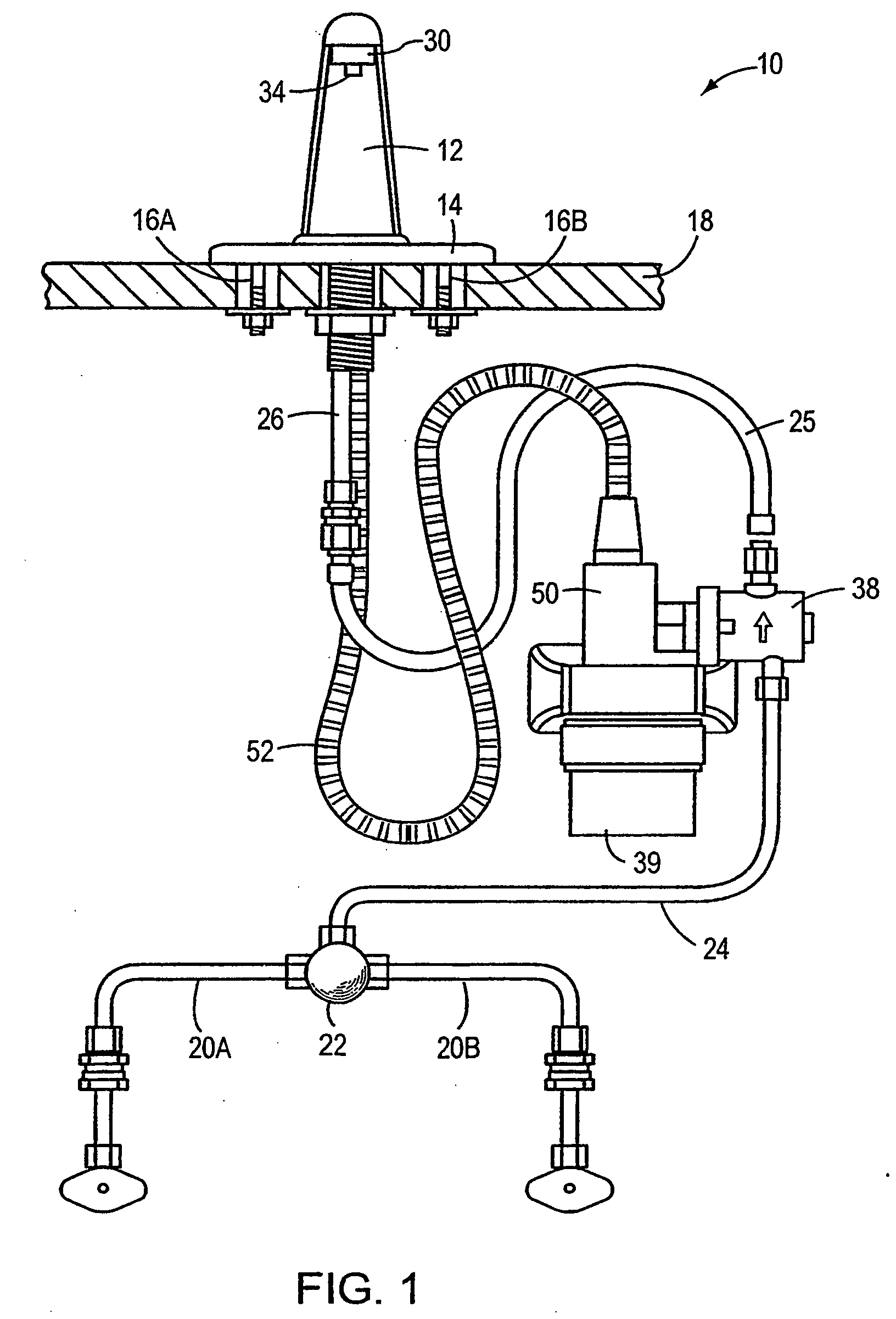 Passive sensors for automatic faucets and bathroom flushers