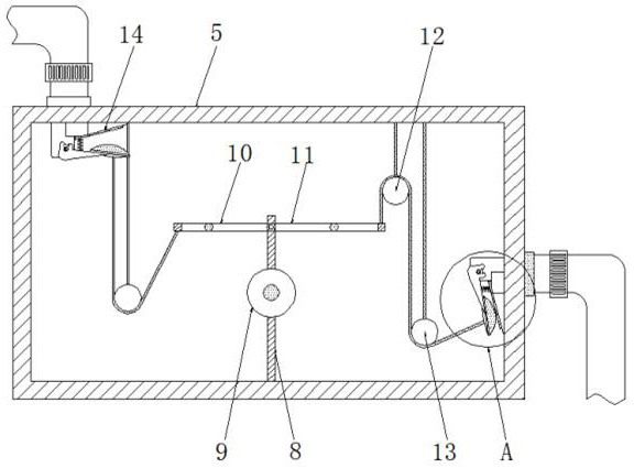 Low-cost automatic watering device for organic vegetables based on lever principle