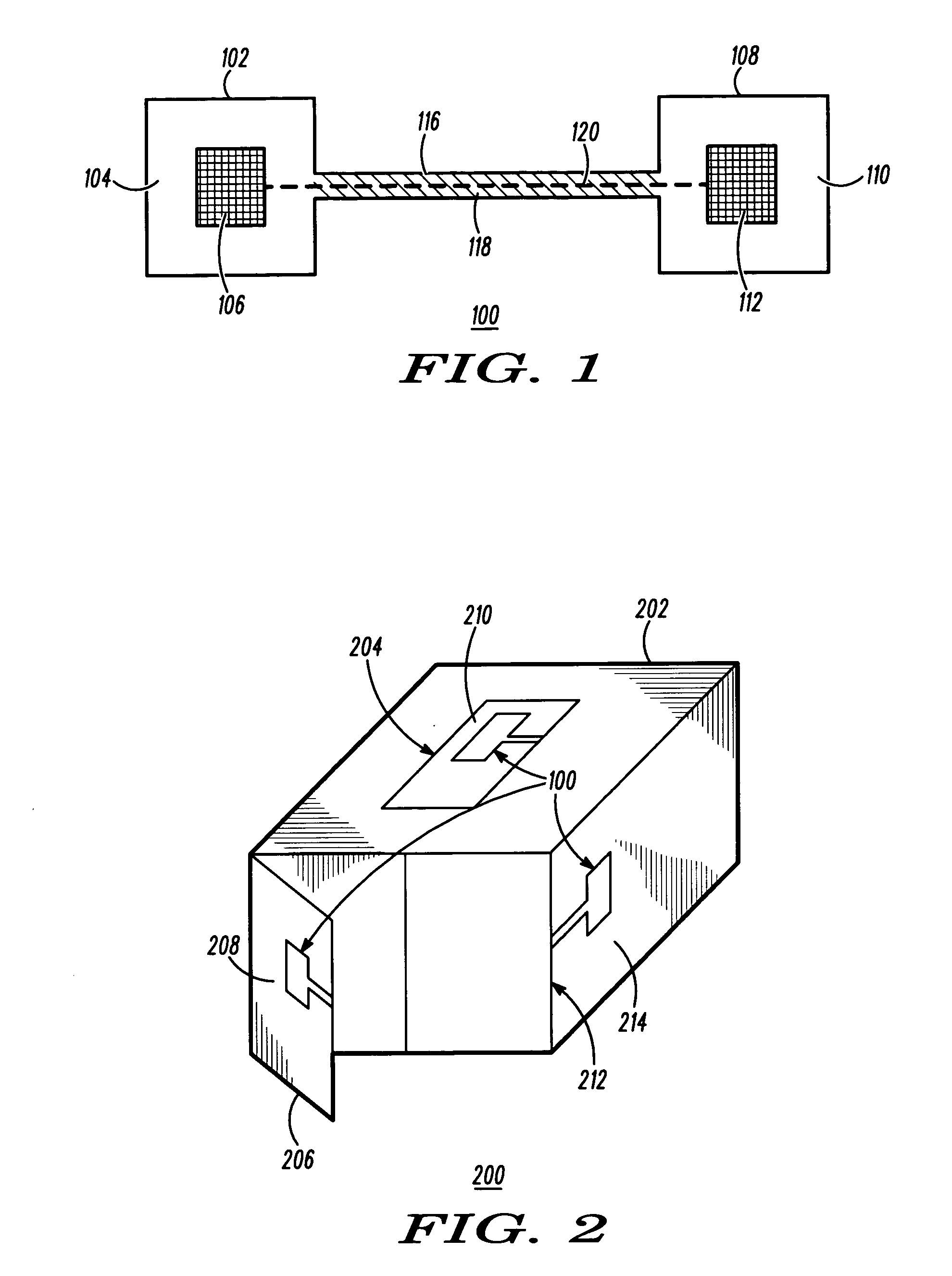 Passive repeater for radio frequency communications