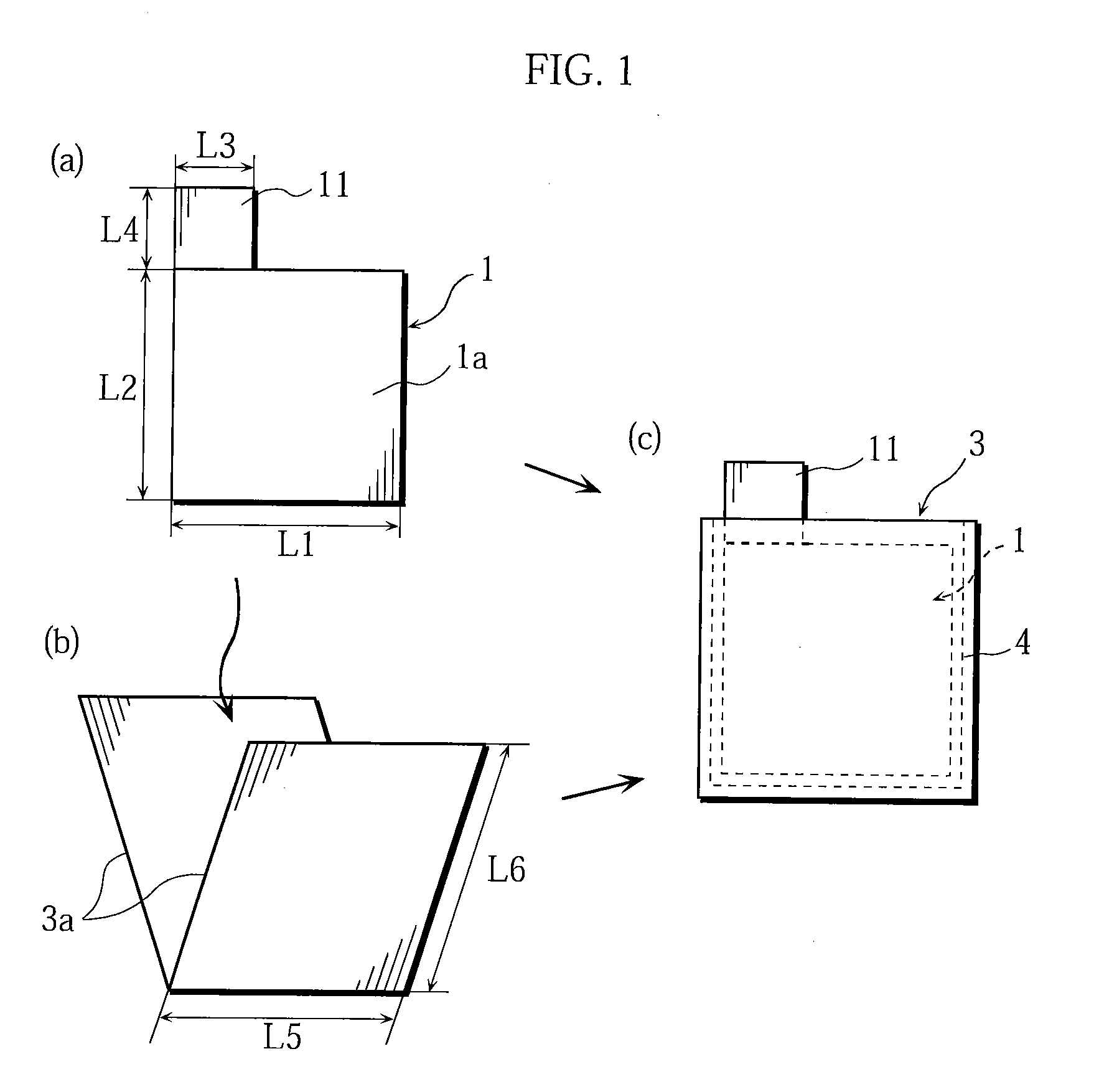 Stack type battery