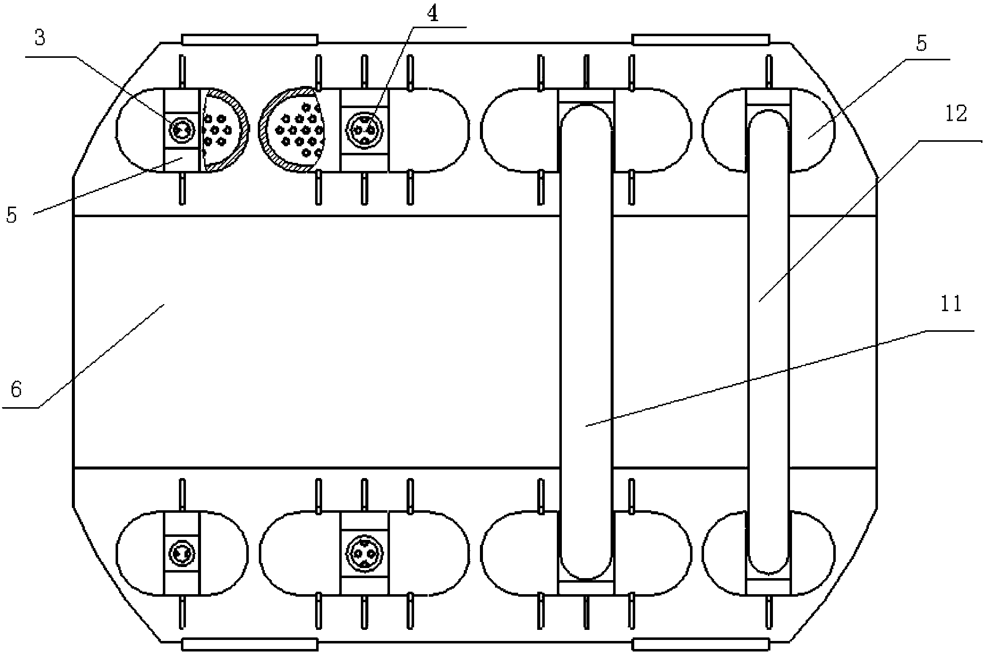 High-pressure, large-flow, low-temperature liquid nitrogen/helium heat exchange device