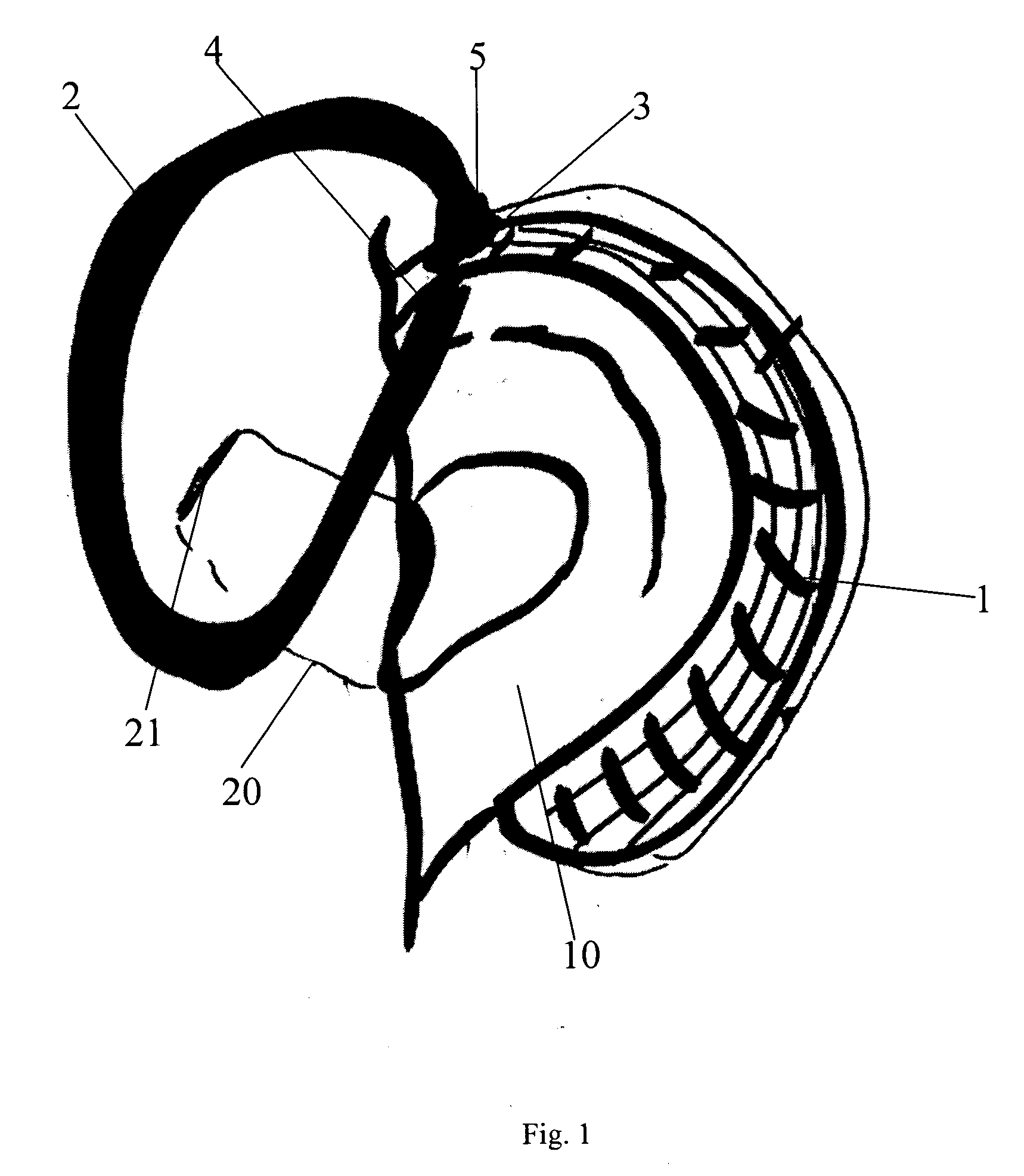 Method for obtaining real ear measurements using a hearing aid