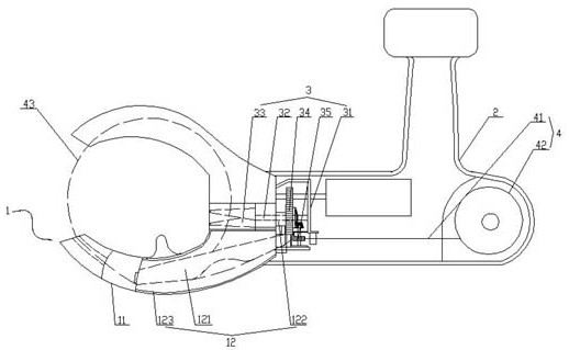 Electric branch binding machine