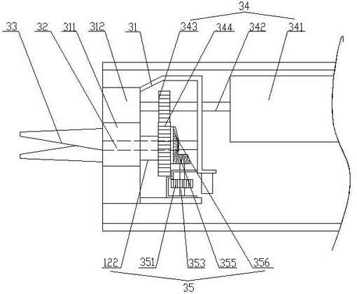 Electric branch binding machine