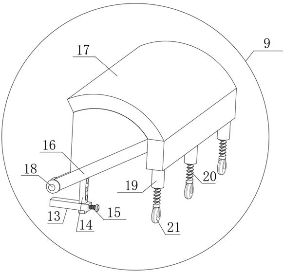 Agricultural machinery threshing machine