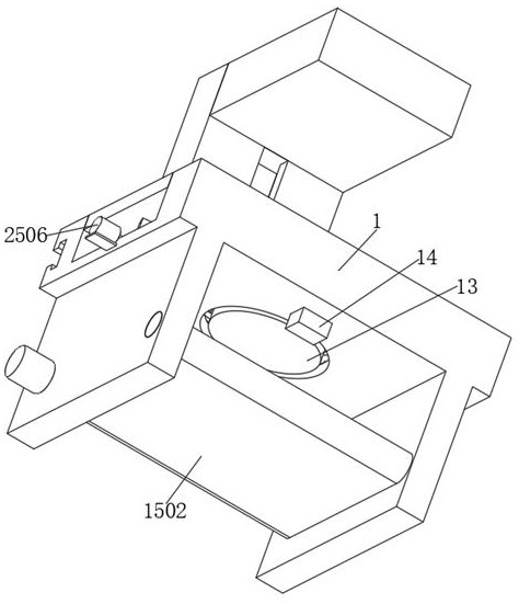 Vertical machining numerical control machine tool convenient to load and unload