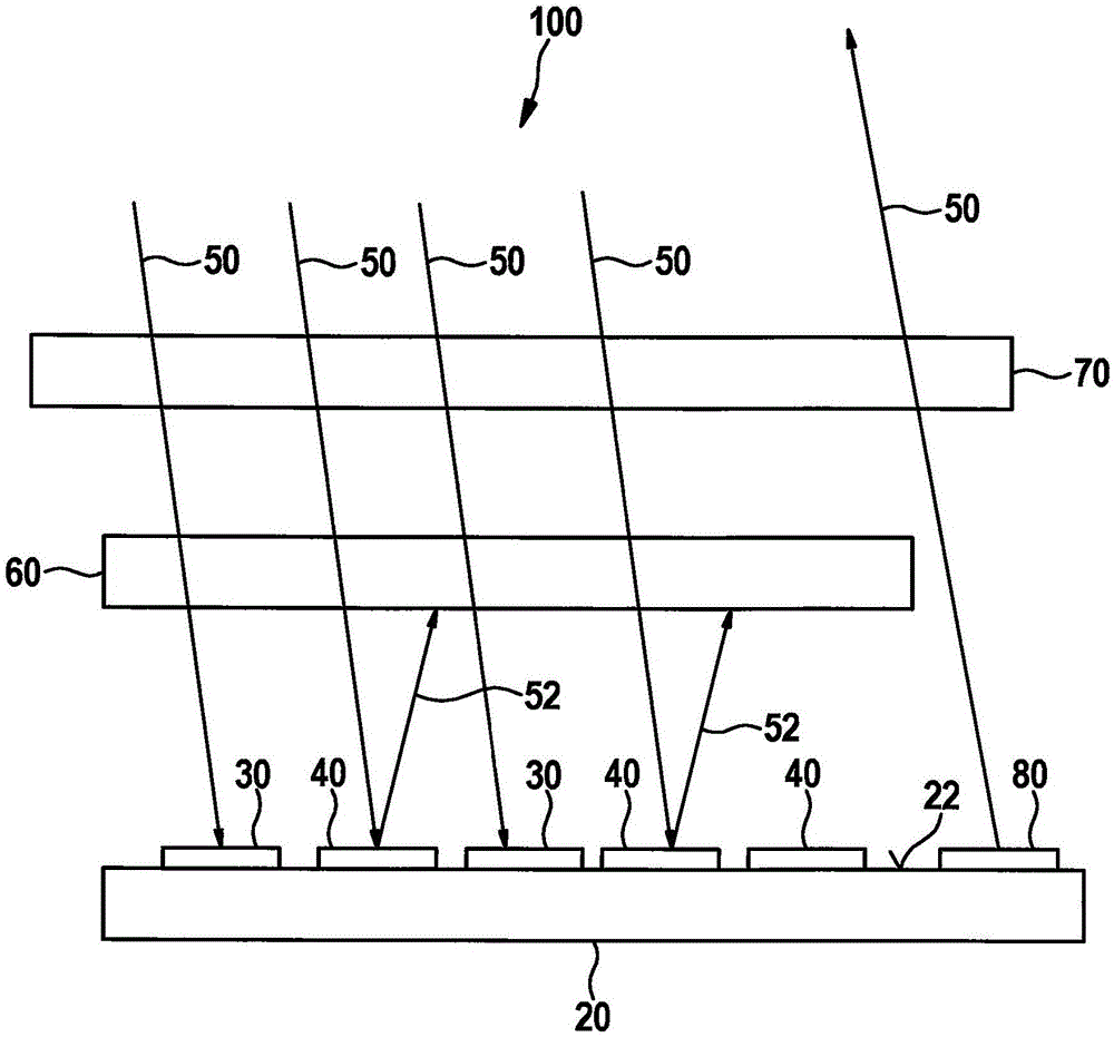 Antenna device for receiving electromagnetic waves and method for operating an antenna device for receiving electromagnetic waves