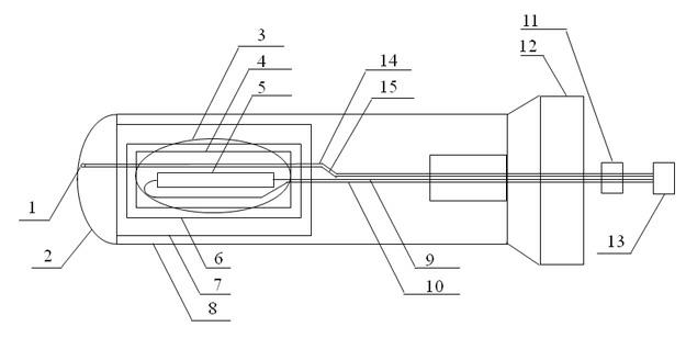 Drain tube for intracranial pressure monitoring