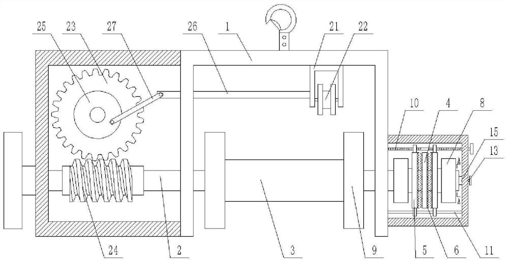 Professional quick wire tightening device in power supply station power repair