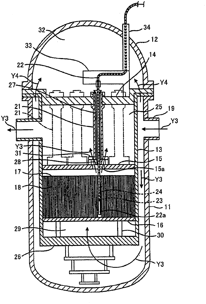 Structure for suppressing flow vibration of instrumentation guide tube