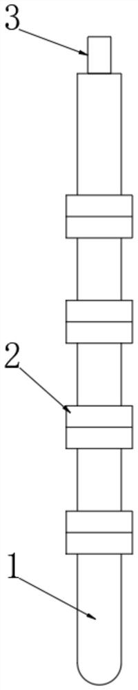 Safety detection method for food fixed-point sampling