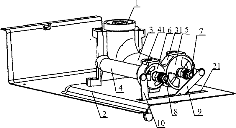 Gas-stove and ejecting system thereof