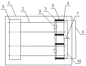 Height adjustable PCB clamping device