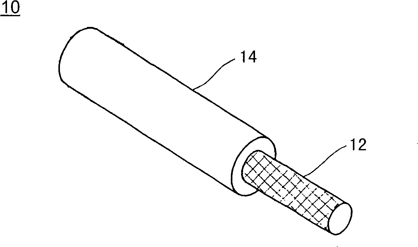 Carbon fiber composite reinforced-core cable