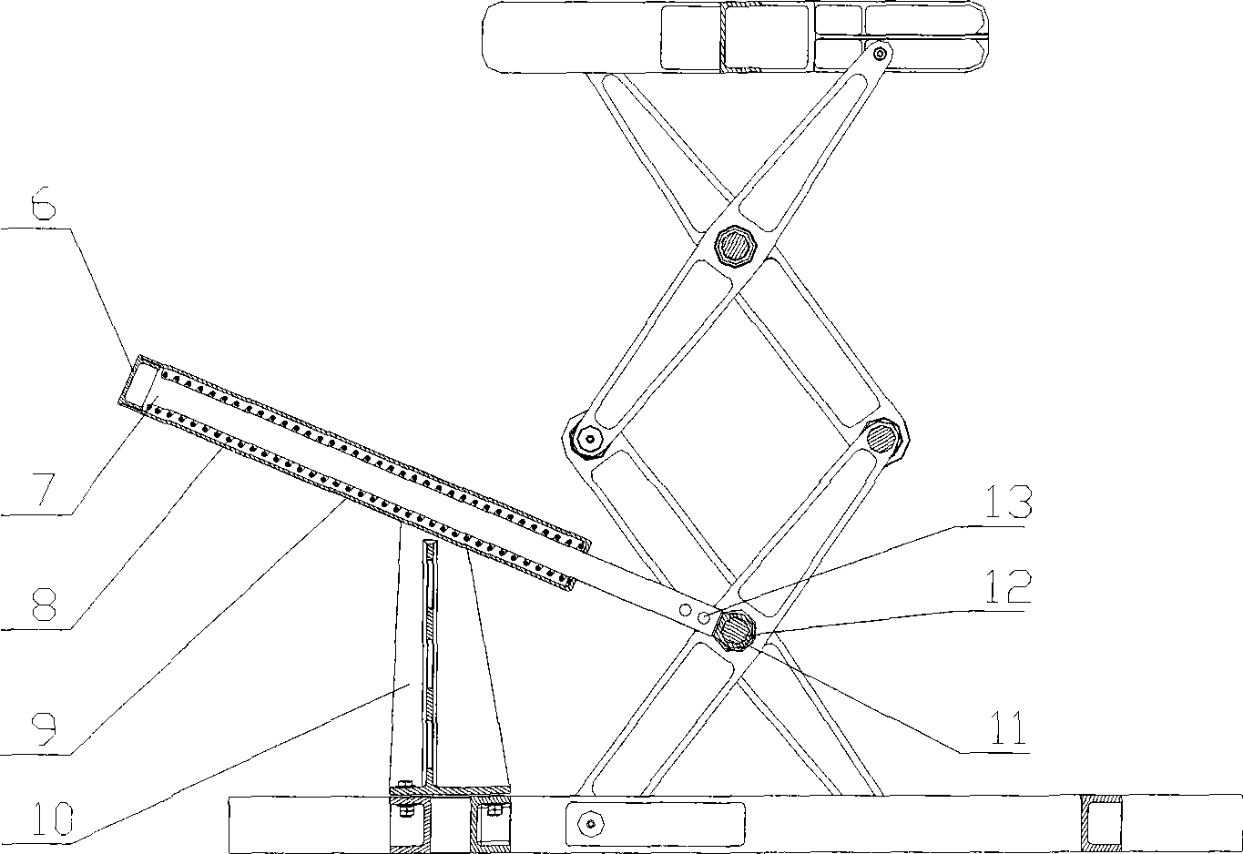 Rapid unpowered bearing lifting mechanism