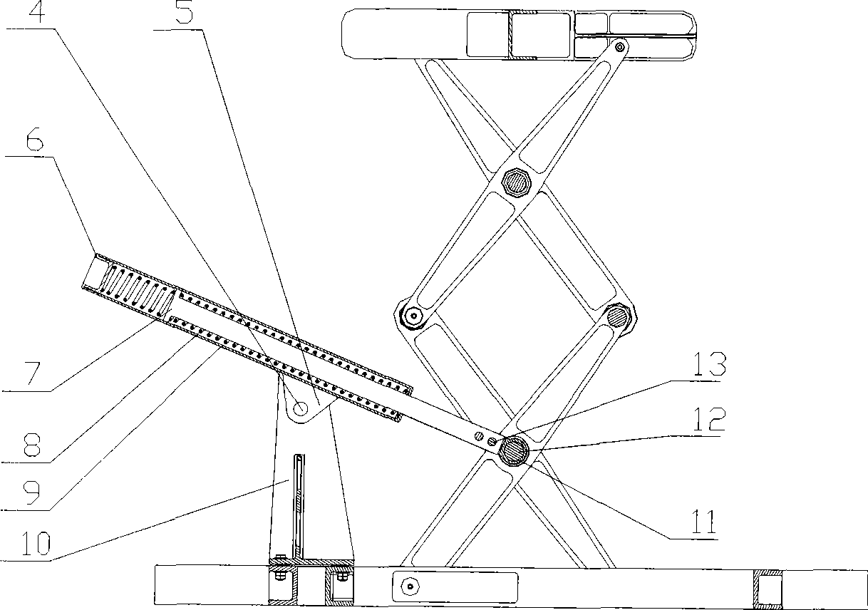 Rapid unpowered bearing lifting mechanism