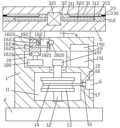 New energy vehicle charging device adopting solar energy power supply control