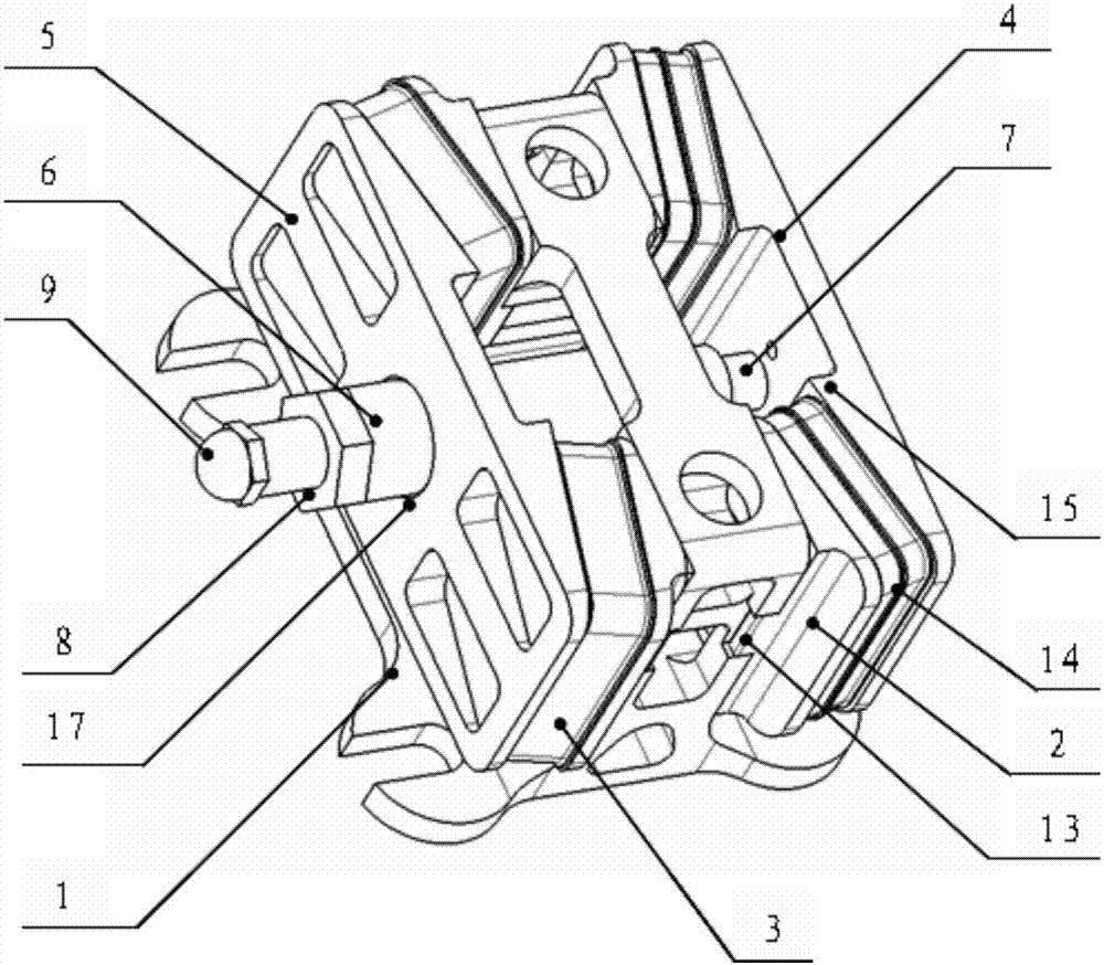 A rubber vibration isolator for turboprop engine with high angular stiffness