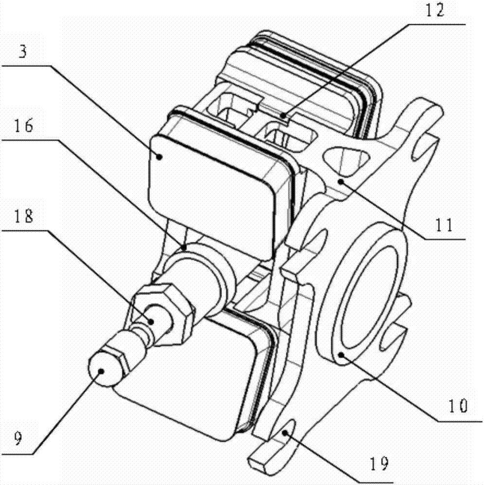 A rubber vibration isolator for turboprop engine with high angular stiffness