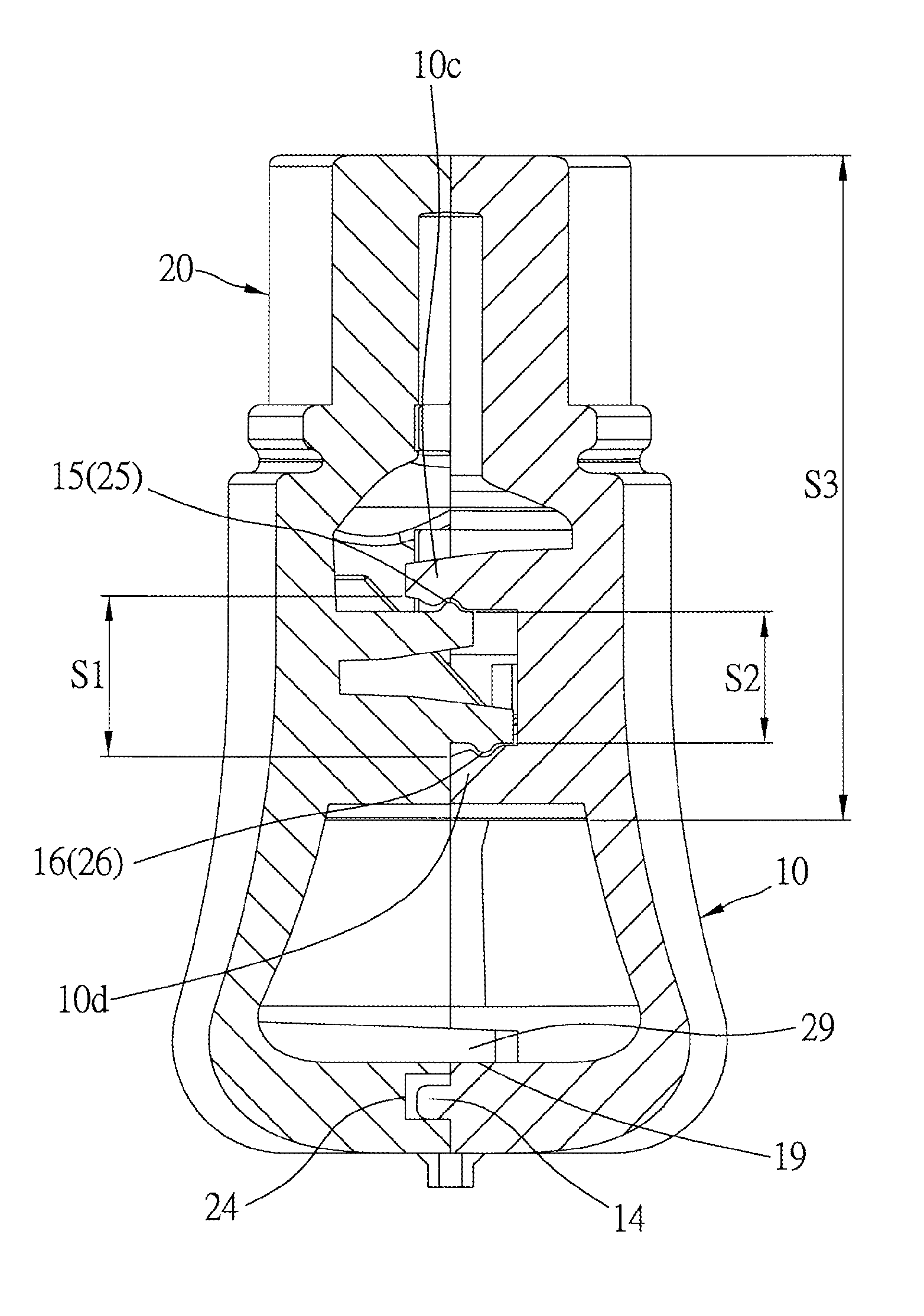 Safety cord release of window covering