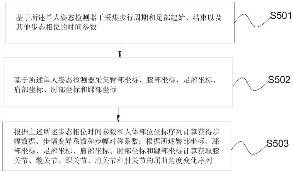 Sarcopenia identification method and device based on machine vision, equipment and medium