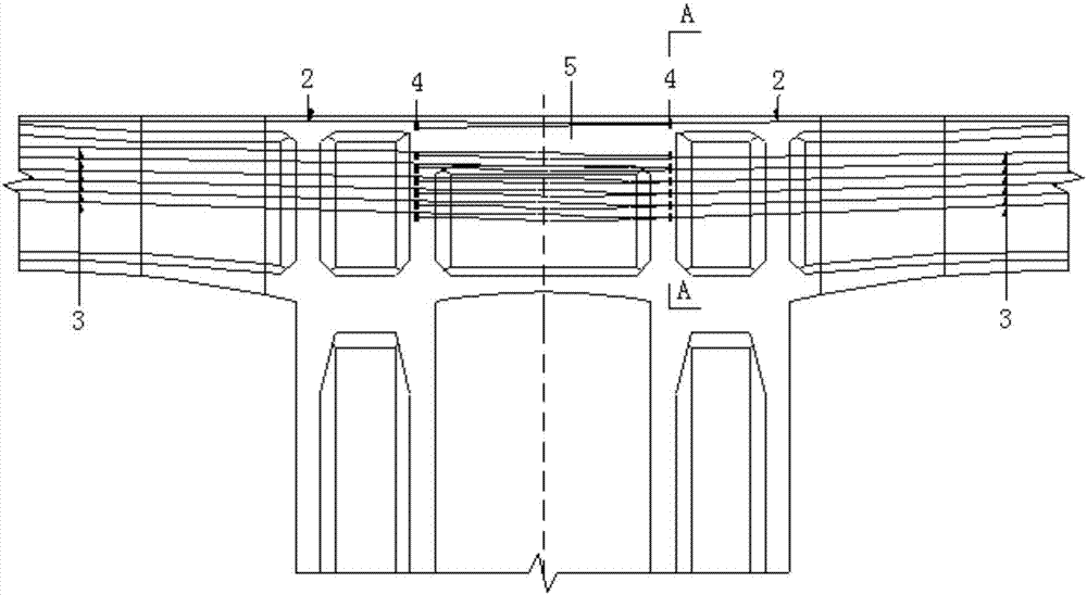 Stagger anchoring arrangement mode for overlong prestress steel cables and construction method