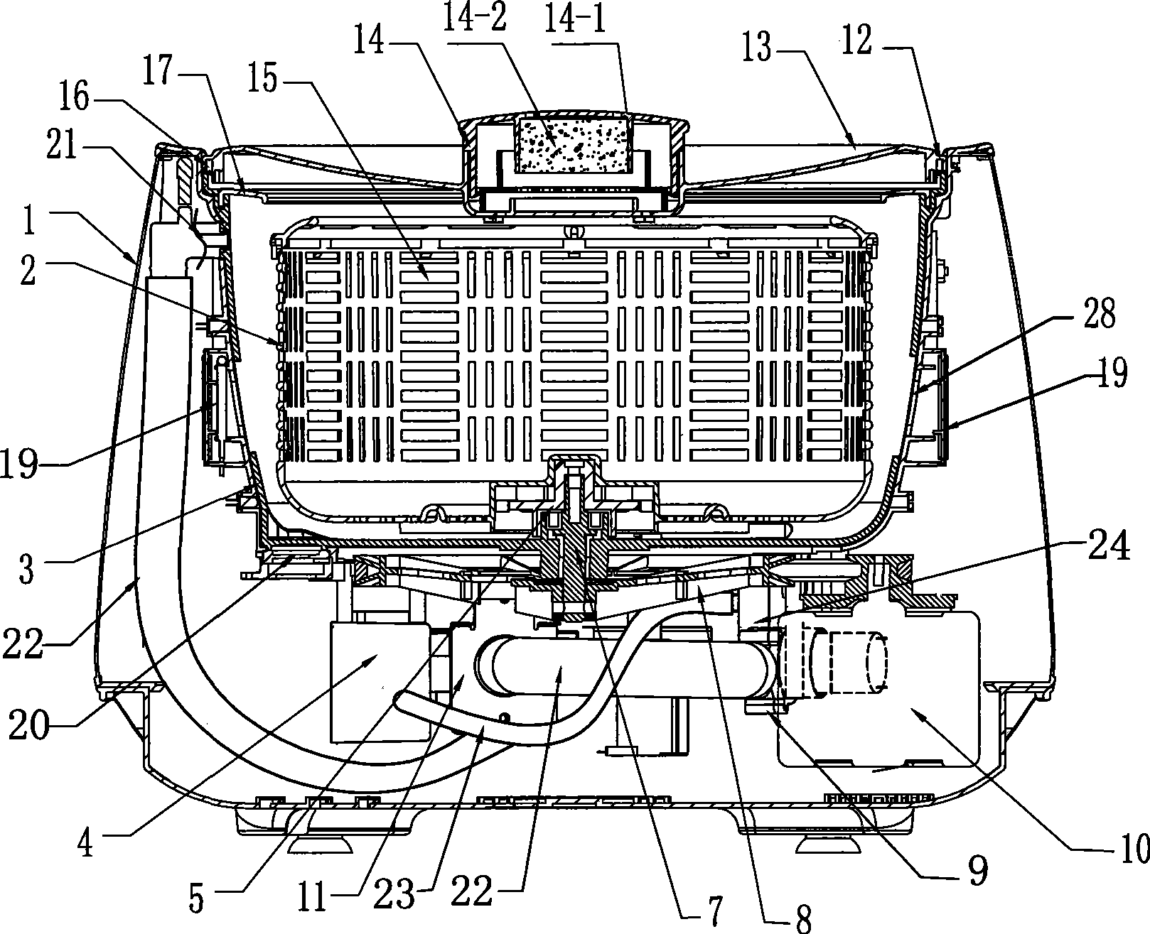 Vegetable washer