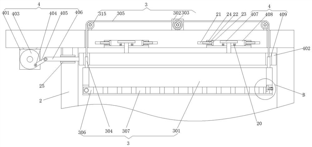 Vegetable leaf cleaning device with vibration draining function