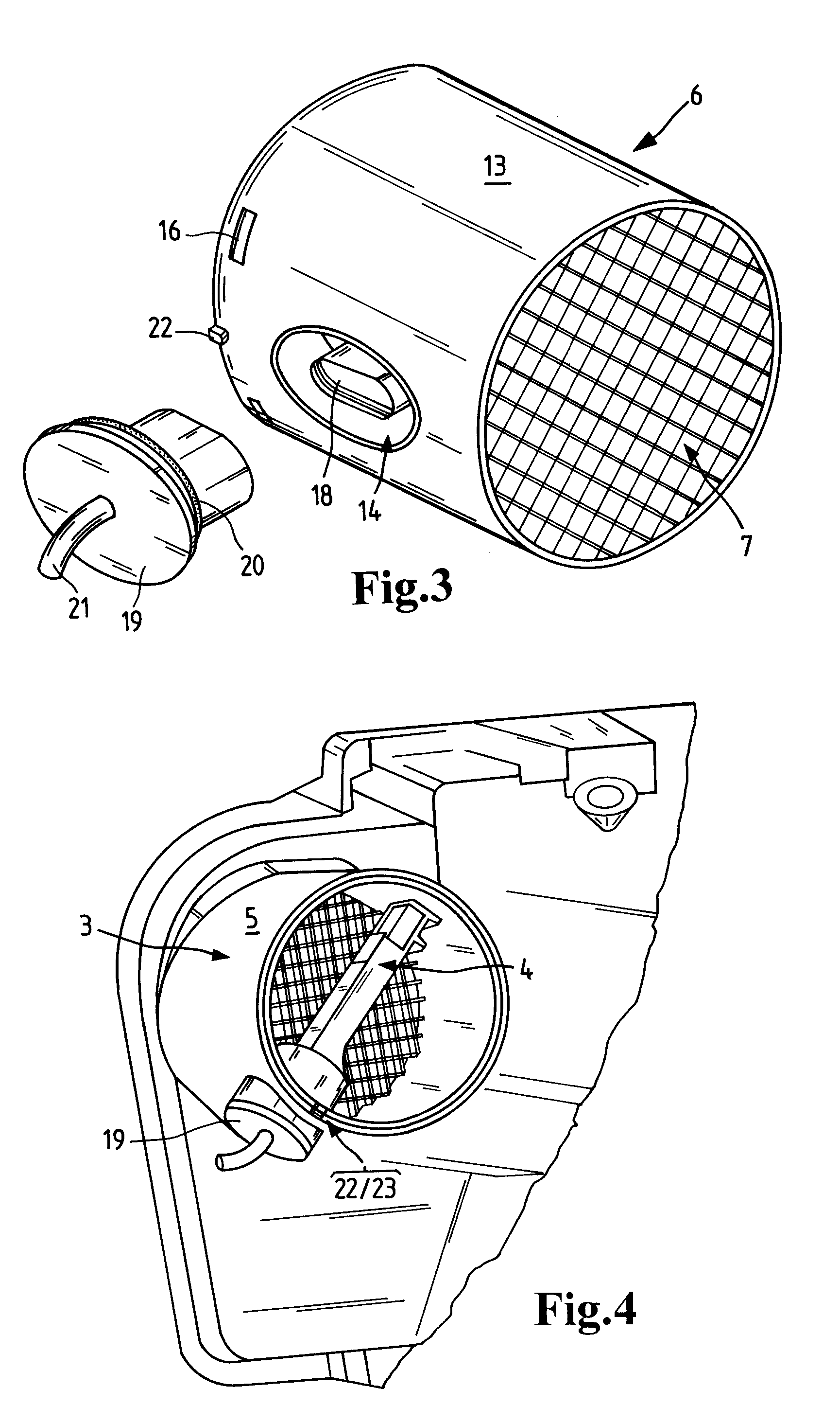 Air filter system of a motor vehicle