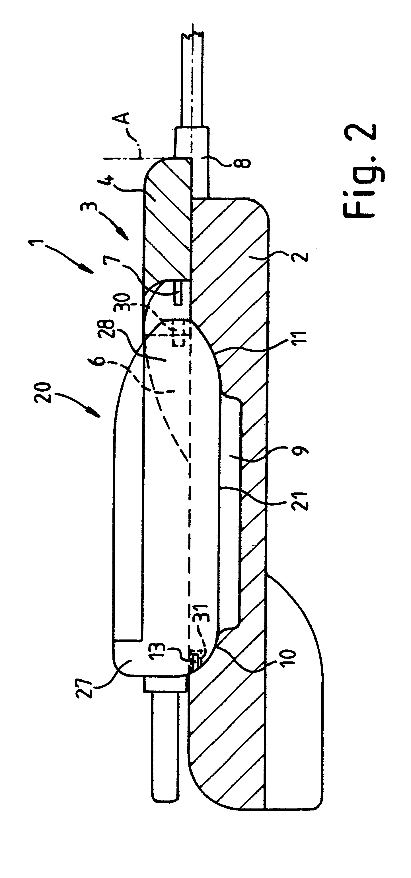 Holder for a radio telephone