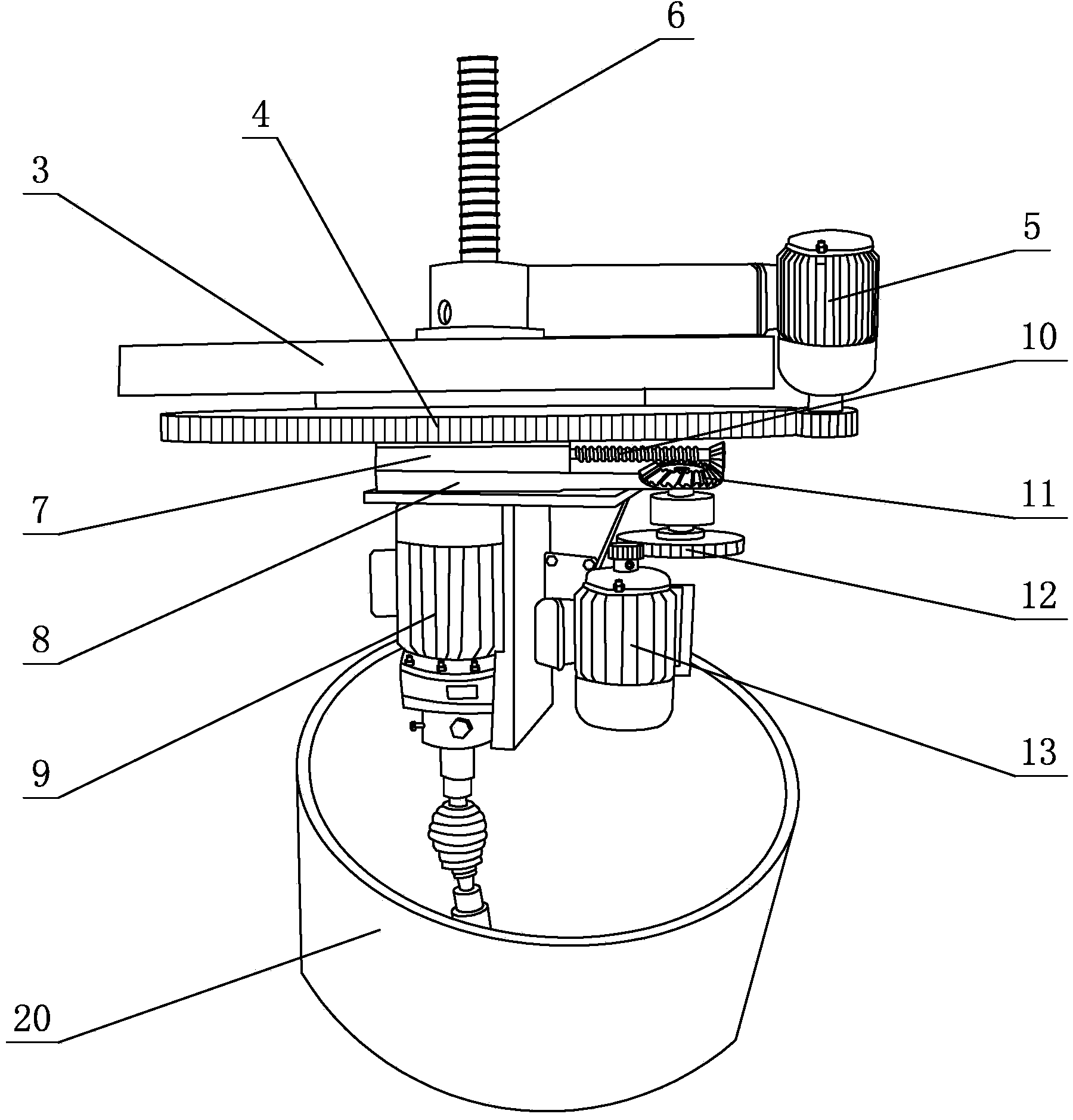 Ball head grinding machine for press machines