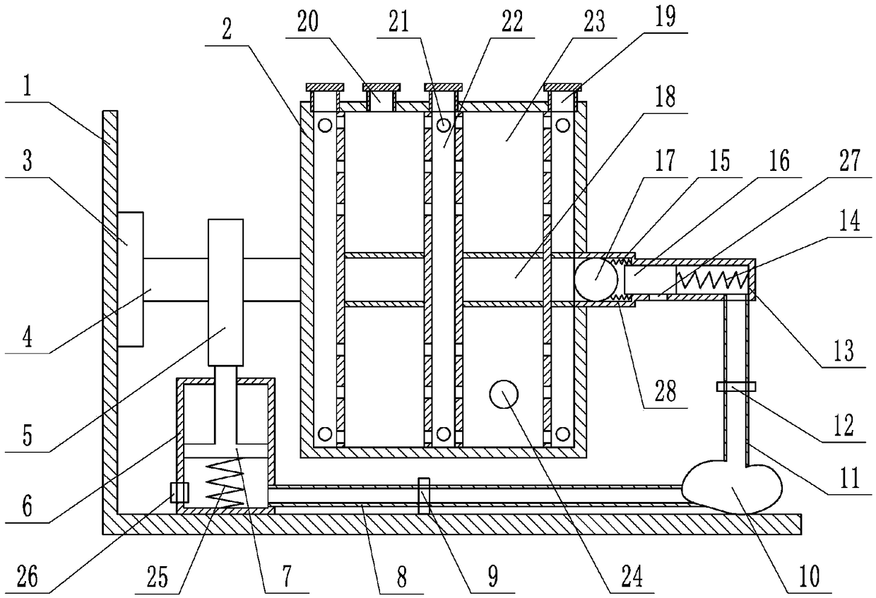 Seed treatment device