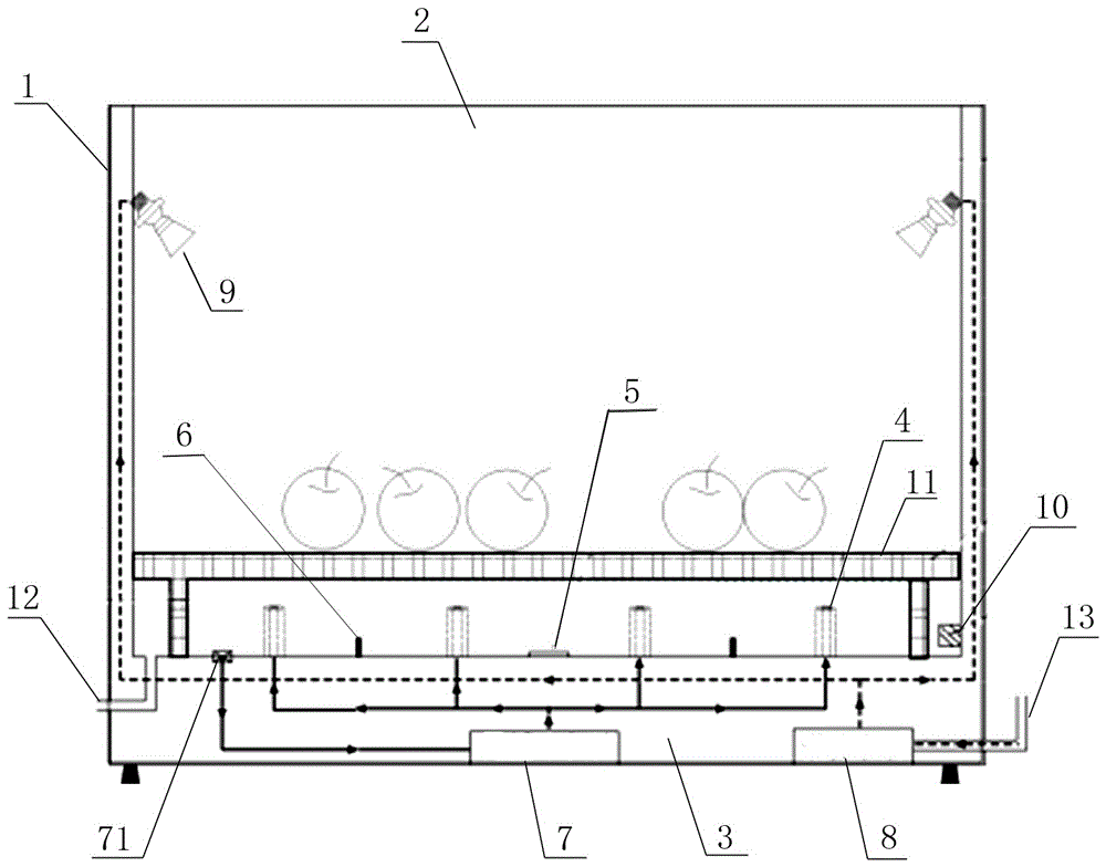 Washing device and operation method