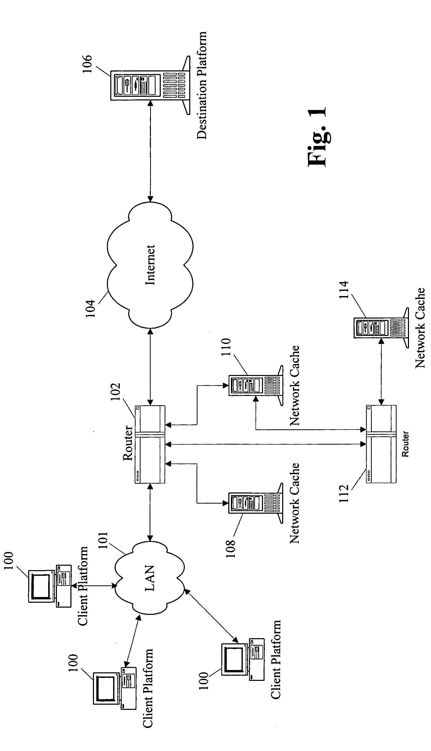 Methods and apparatus for redirecting network cache traffic