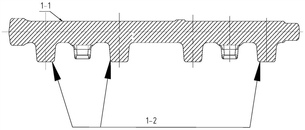 A manufacturing process for manufacturing integral stainless steel oil rail forgings