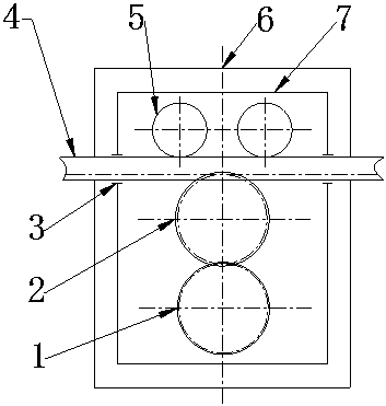 A rack and pinion driving device for an open bridge