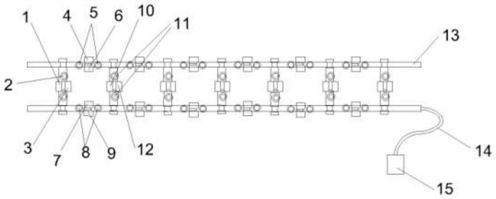 An electronic agile ladder