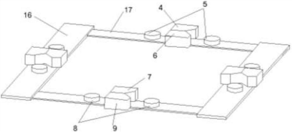 An electronic agile ladder