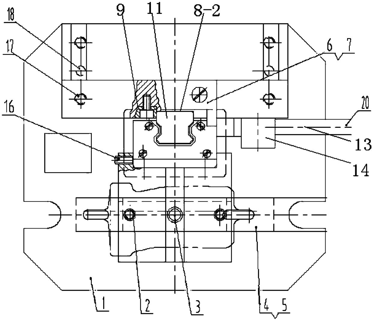 Aeroengine precision forging stator blade intake and exhaust edge CNC abrasive belt grinding tooling