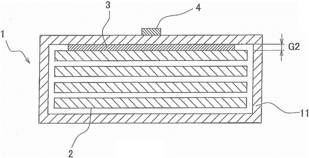 Sensor for detecting deformation of sealed secondary battery, sealed secondary battery, and method for detecting deformation of sealed secondary battery