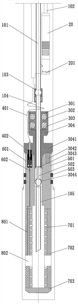 Method for establishing communication connection between upper well completion pipe string and lower well completion pipe string