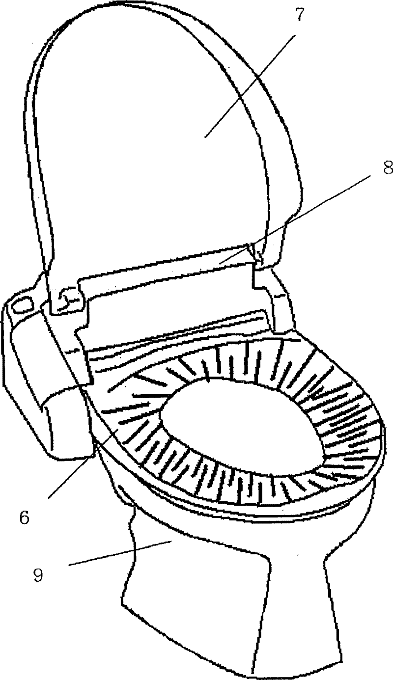 Toilet seat device