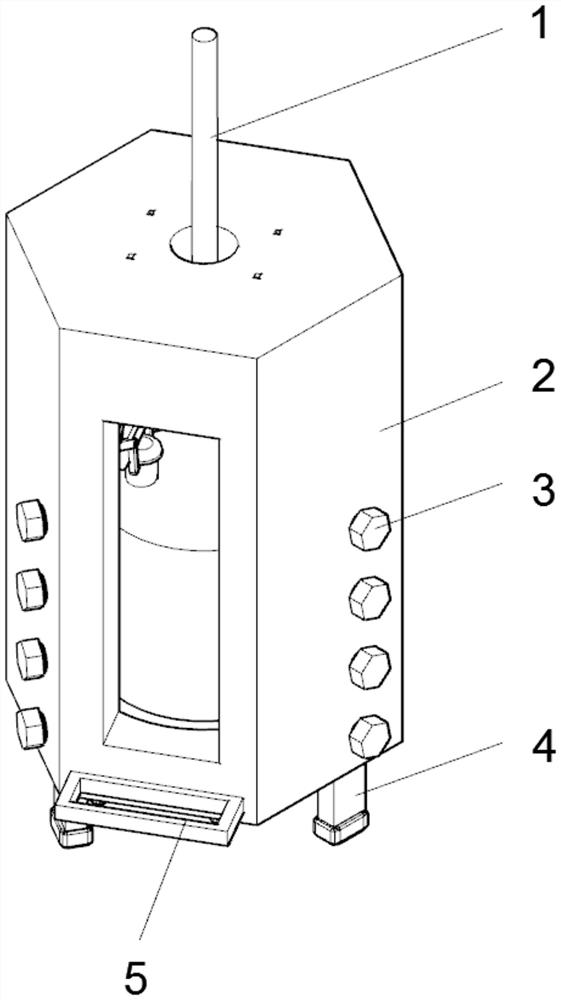 Safe and stable automatic piling mechanism for building construction