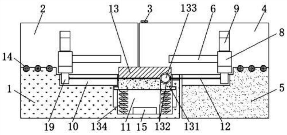 Pressure detection control method for pipeline joint